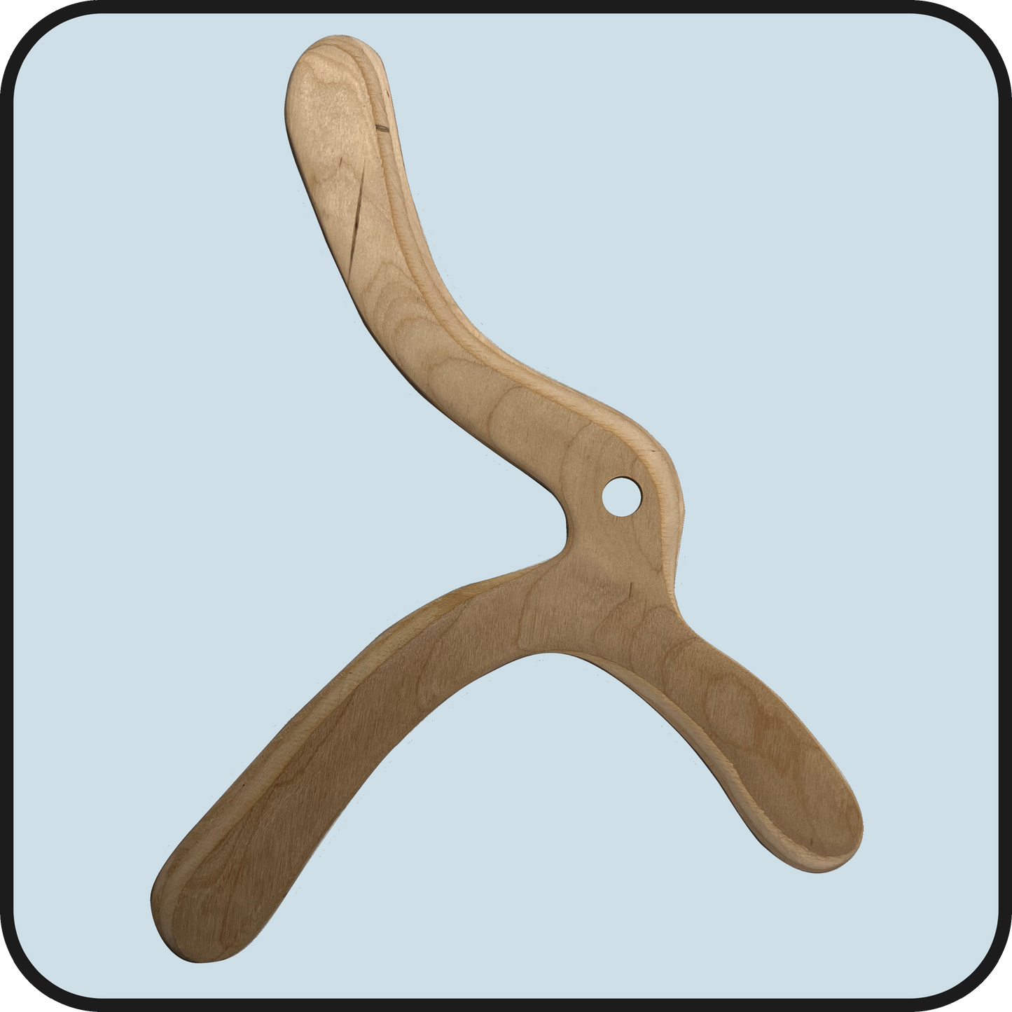 Right Handed Giggling Goose Wooden Returning Boomerang